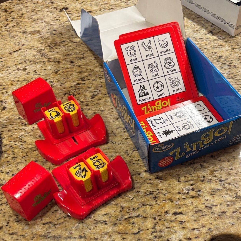 Think! Zingo! Bingo Game with bonus game